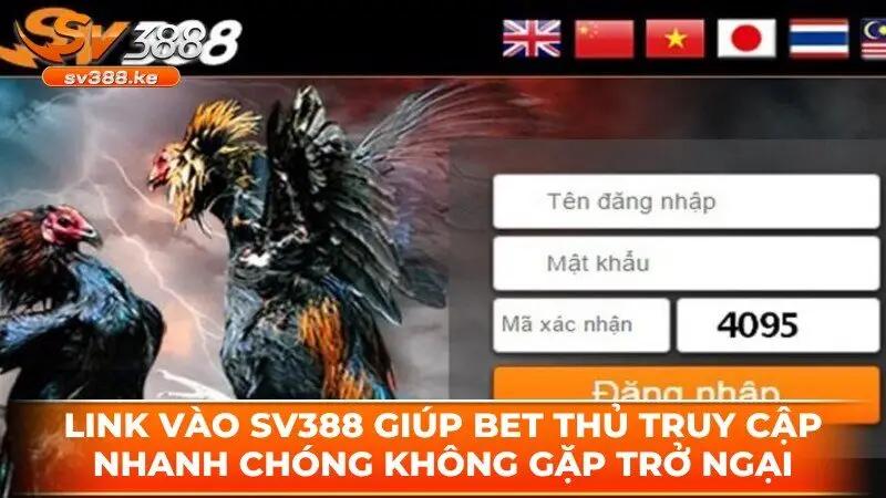 Link vào SV388 giúp bet thủ truy cập nhanh chóng không gặp trở ngại