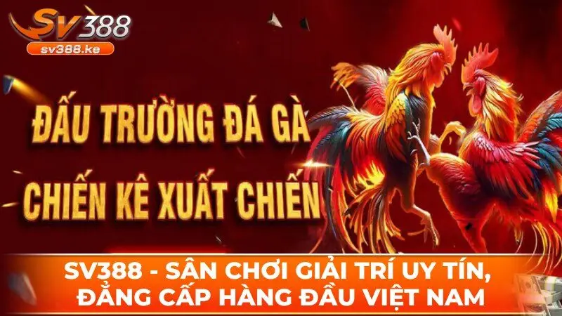 SV388 được biết là sân chơi giải trí uy tín, đẳng cấp hàng đầu Việt Nam